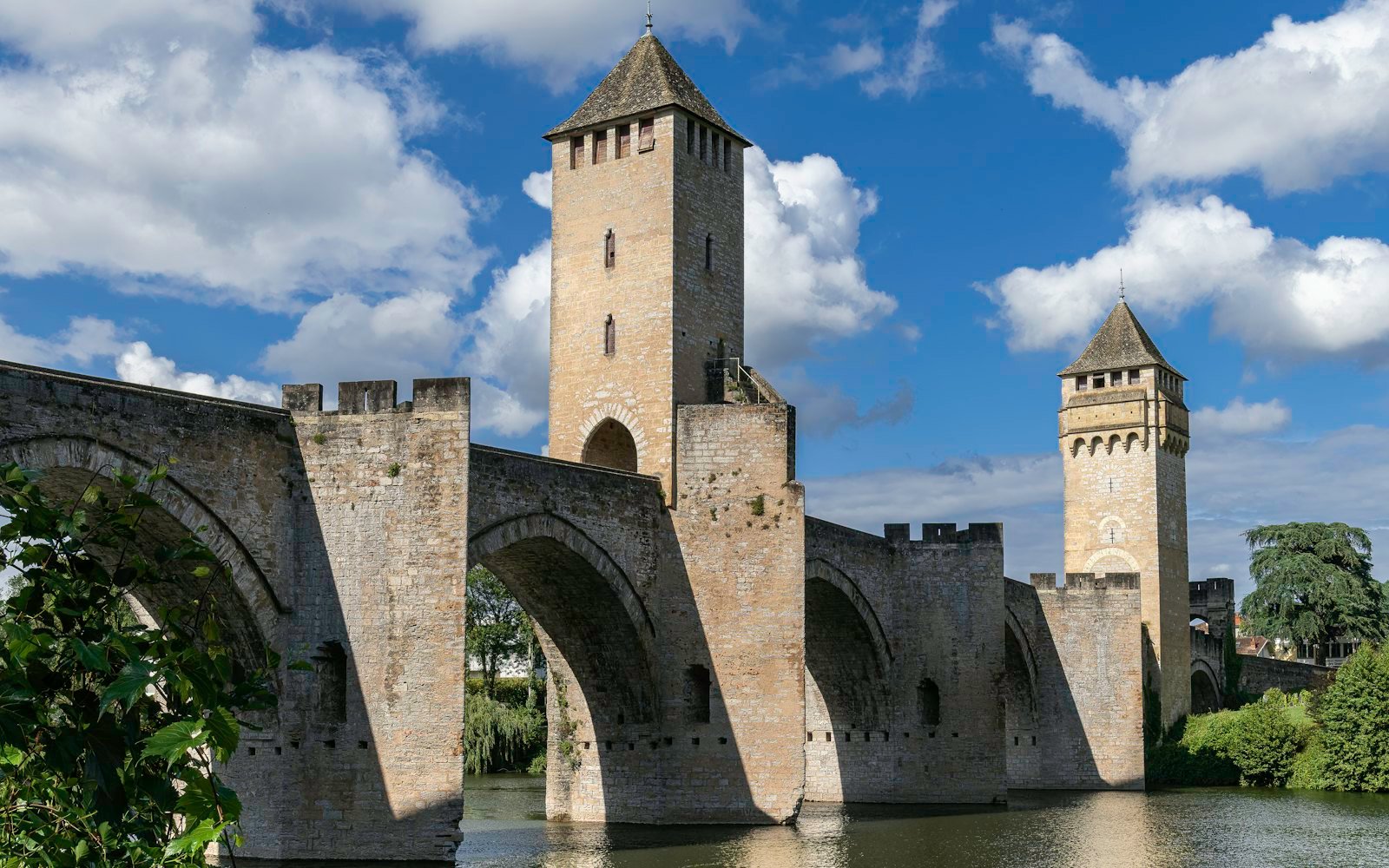 Le pont Valentré à Cahors, dans le Lot